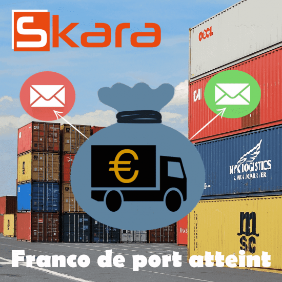 Franco de port atteint